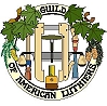 logo for the guild of american luthiers