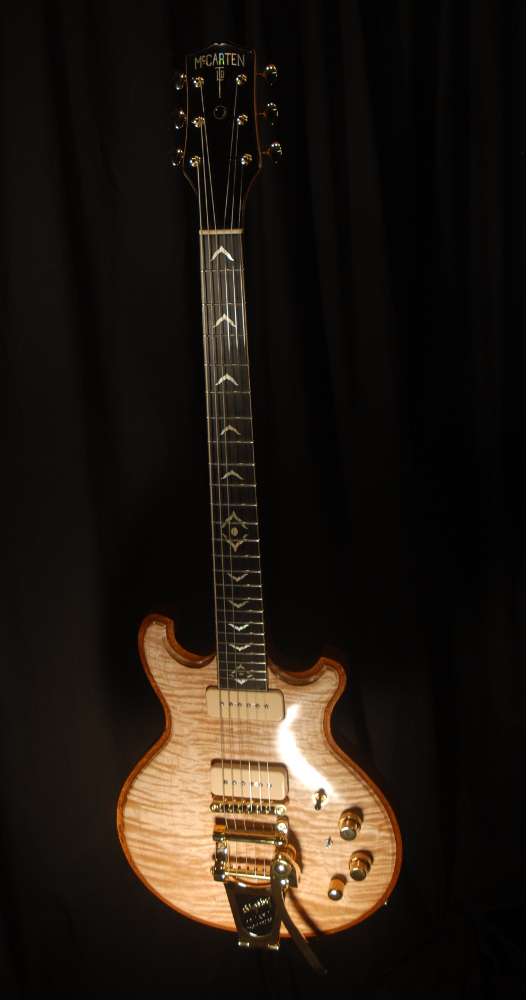 front view of michael mccarten's DC13 double cutaway electric guitar model